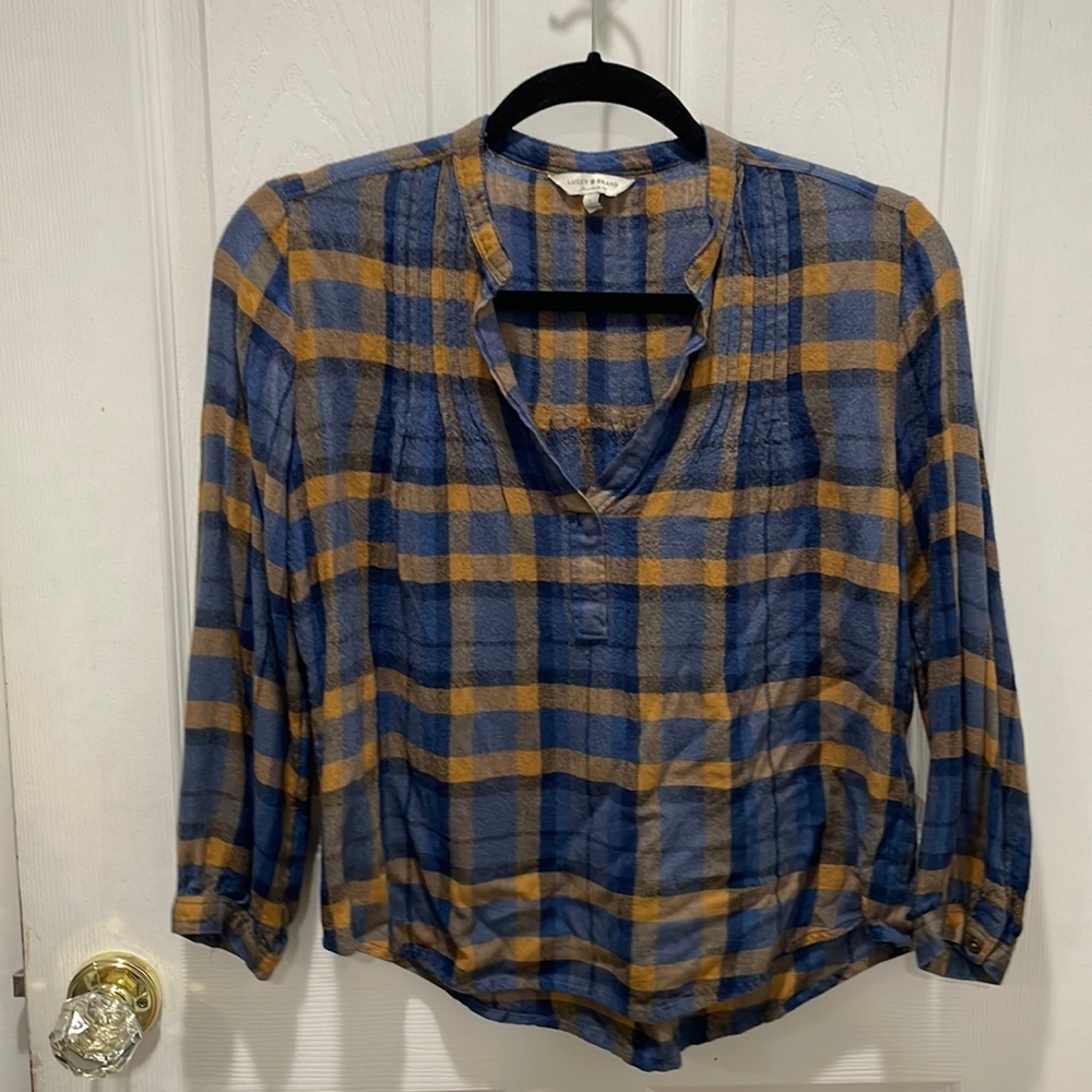 Lucky Brand 3/4 long sleeve shirt